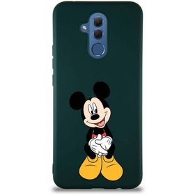 Printify Huawei Mate 20 Lite Soft Premier Kapak Mickey Mouse-A Tasarımlı Silikon Cep Telefonu Kılıfı