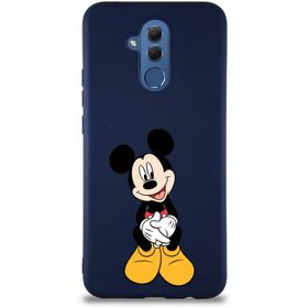 Printify Huawei Mate 20 Lite Soft Premier Kapak Mickey Mouse-A Tasarımlı Silikon Cep Telefonu Kılıfı