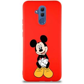 Printify Huawei Mate 20 Lite Soft Premier Kapak Mickey Mouse-A Tasarımlı Silikon Cep Telefonu Kılıfı