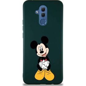 Printify Huawei Mate 20 Lite Soft Premier Kapak Mickey Mouse-A Tasarımlı Silikon Cep Telefonu Kılıfı