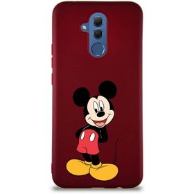 Printify Huawei Mate 20 Lite Soft Premier Kapak Mickey Mouse-B Tasarımlı Silikon Cep Telefonu Kılıfı