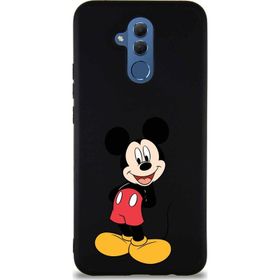Printify Huawei Mate 20 Lite Soft Premier Kapak Mickey Mouse-B Tasarımlı Silikon Cep Telefonu Kılıfı