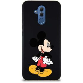 Printify Huawei Mate 20 Lite Soft Premier Kapak Mickey Mouse-d Tasarımlı Silikon Cep Telefonu Kılıfı