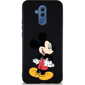 Printify Huawei Mate 20 Lite Soft Premier Kapak Mickey Mouse-d Tasarımlı Silikon Cep Telefonu Kılıfı