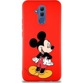 Printify Huawei Mate 20 Lite Soft Premier Kapak Mickey Mouse-d Tasarımlı Silikon Cep Telefonu Kılıfı
