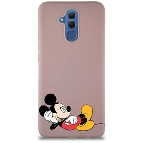 Printify Huawei Mate 20 Lite Soft Premier Kapak Mickey Mouse-F Tasarımlı Silikon Cep Telefonu Kılıfı