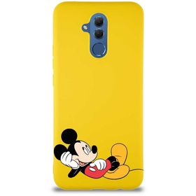 Printify Huawei Mate 20 Lite Soft Premier Kapak Mickey Mouse-F Tasarımlı Silikon Cep Telefonu Kılıfı