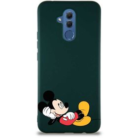Printify Huawei Mate 20 Lite Soft Premier Kapak Mickey Mouse-F Tasarımlı Silikon Cep Telefonu Kılıfı