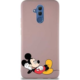 Printify Huawei Mate 20 Lite Soft Premier Kapak Mickey Mouse-F Tasarımlı Silikon Cep Telefonu Kılıfı