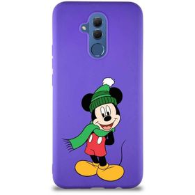 Printify Huawei Mate 20 Lite Soft Premier Kapak Mickey Mouse-G Tasarımlı Silikon Cep Telefonu Kılıfı