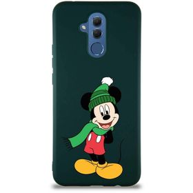 Printify Huawei Mate 20 Lite Soft Premier Kapak Mickey Mouse-G Tasarımlı Silikon Cep Telefonu Kılıfı