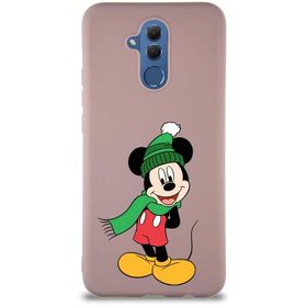 Printify Huawei Mate 20 Lite Soft Premier Kapak Mickey Mouse-G Tasarımlı Silikon Cep Telefonu Kılıfı