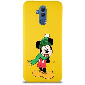 Printify Huawei Mate 20 Lite Soft Premier Kapak Mickey Mouse-G Tasarımlı Silikon Cep Telefonu Kılıfı
