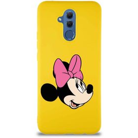 Printify Huawei Mate 20 Lite Soft Premier Kapak Minnie Mouse-A Tasarımlı Silikon Cep Telefonu Kılıfı