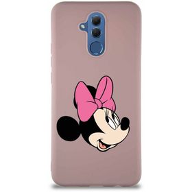Printify Huawei Mate 20 Lite Soft Premier Kapak Minnie Mouse-A Tasarımlı Silikon Cep Telefonu Kılıfı