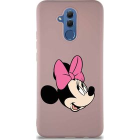 Printify Huawei Mate 20 Lite Soft Premier Kapak Minnie Mouse-A Tasarımlı Silikon Cep Telefonu Kılıfı