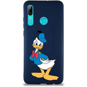 Printify Huawei P Smart 2019 Soft Premier Kapak Donald Duck-D Tasarımlı Silikon Cep Telefonu Kılıfı