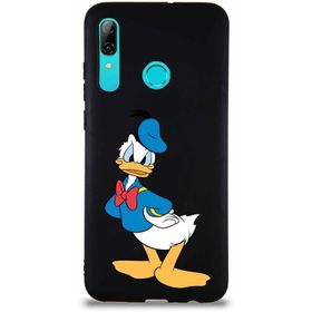 Printify Huawei P Smart 2019 Soft Premier Kapak Donald Duck-D Tasarımlı Silikon Cep Telefonu Kılıfı