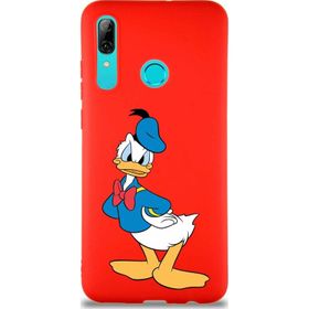 Printify Huawei P Smart 2019 Soft Premier Kapak Donald Duck-D Tasarımlı Silikon Cep Telefonu Kılıfı