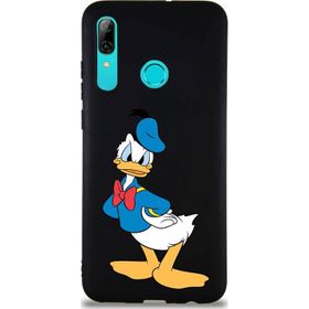 Printify Huawei P Smart 2019 Soft Premier Kapak Donald Duck-D Tasarımlı Silikon Cep Telefonu Kılıfı