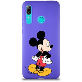 Printify Huawei P Smart 2019 Soft Premier Kapak Mickey Mouse-D Tasarımlı Silikon Cep Telefonu Kılıfı