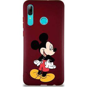 Printify Huawei P Smart 2019 Soft Premier Kapak Mickey Mouse-D Tasarımlı Silikon Cep Telefonu Kılıfı