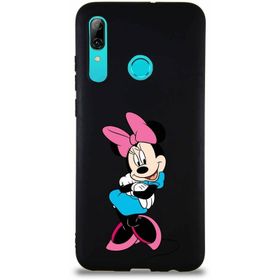 Printify Huawei P Smart 2019 Soft Premier Kapak Minnie Mouse-D Tasarımlı Silikon Cep Telefonu Kılıfı