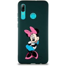 Printify Huawei P Smart 2019 Soft Premier Kapak Minnie Mouse-D Tasarımlı Silikon Cep Telefonu Kılıfı