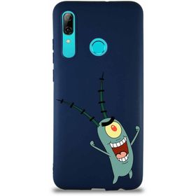 Printify Huawei P Smart 2019 Soft Premier Kapak Plankton Tasarımlı Silikon Cep Telefonu Kılıfı