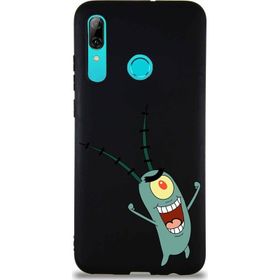 Printify Huawei P Smart 2019 Soft Premier Kapak Plankton Tasarımlı Silikon Cep Telefonu Kılıfı