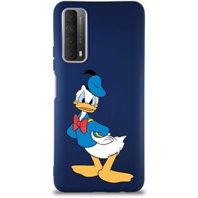 Printify Huawei P Smart 2021 Soft Premier Kapak Donald Duck-D Tasarımlı Silikon Cep Telefonu Kılıfı