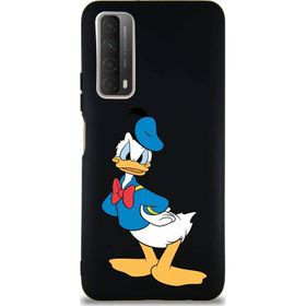Printify Huawei P Smart 2021 Soft Premier Kapak Donald Duck-D Tasarımlı Silikon Cep Telefonu Kılıfı