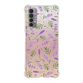 Printify Huawei P Smart 2021 Uyumlu Water Color 3 Baskılı Şeffaf Köşe Korumalı Antişok Kılıf