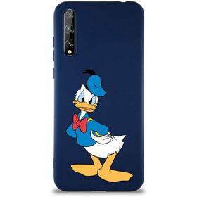 Printify Huawei P Smart S Soft Premier Kapak Donald Duck-D Tasarımlı Silikon Cep Telefonu Kılıfı