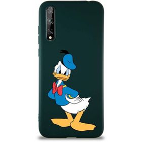 Printify Huawei P Smart S Soft Premier Kapak Donald Duck-D Tasarımlı Silikon Cep Telefonu Kılıfı