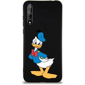Printify Huawei P Smart S Soft Premier Kapak Donald Duck-D Tasarımlı Silikon Cep Telefonu Kılıfı