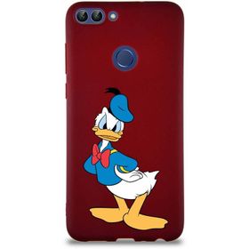 Printify Huawei P Smart Soft Premier Kapak Donald Duck-D Tasarımlı Silikon Cep Telefonu Kılıfı