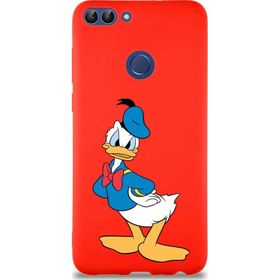 Printify Huawei P Smart Soft Premier Kapak Donald Duck-D Tasarımlı Silikon Cep Telefonu Kılıfı