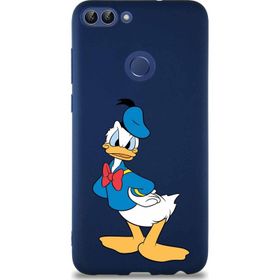 Printify Huawei P Smart Soft Premier Kapak Donald Duck-D Tasarımlı Silikon Cep Telefonu Kılıfı