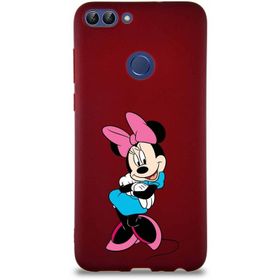 Printify Huawei P Smart Soft Premier Kapak Minnie Mouse-D Tasarımlı Silikon Cep Telefonu Kılıfı