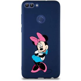 Printify Huawei P Smart Soft Premier Kapak Minnie Mouse-D Tasarımlı Silikon Cep Telefonu Kılıfı