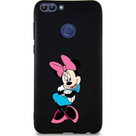 Printify Huawei P Smart Soft Premier Kapak Minnie Mouse-D Tasarımlı Silikon Cep Telefonu Kılıfı