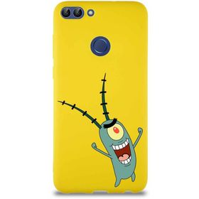 Printify Huawei P Smart Soft Premier Kapak Plankton Tasarımlı Silikon Cep Telefonu Kılıfı