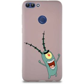 Printify Huawei P Smart Soft Premier Kapak Plankton Tasarımlı Silikon Cep Telefonu Kılıfı