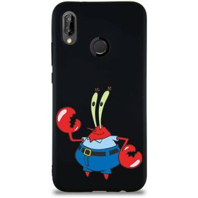 Printify Huawei P20 Lite Soft Premier Kapak Bay Yengeç Tasarımlı Silikon Cep Telefonu Kılıfı