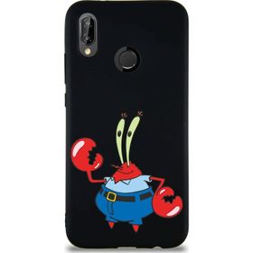 Printify Huawei P20 Lite Soft Premier Kapak Bay Yengeç Tasarımlı Silikon Cep Telefonu Kılıfı