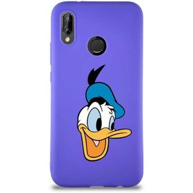 Printify Huawei P20 Lite Soft Premier Kapak Donald Duck-A Tasarımlı Silikon Cep Telefonu Kılıfı