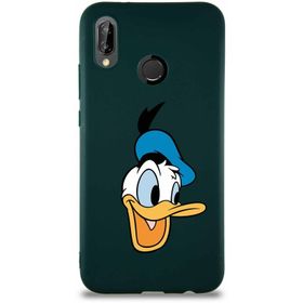 Printify Huawei P20 Lite Soft Premier Kapak Donald Duck-A Tasarımlı Silikon Cep Telefonu Kılıfı