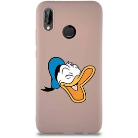 Printify Huawei P20 Lite Soft Premier Kapak Donald Duck-E Tasarımlı Silikon Cep Telefonu Kılıfı