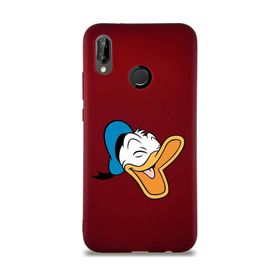 Printify Huawei P20 Lite Soft Premier Kapak Donald Duck-E Tasarımlı Silikon Cep Telefonu Kılıfı